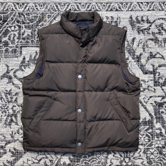 brooks brothers puffer vest